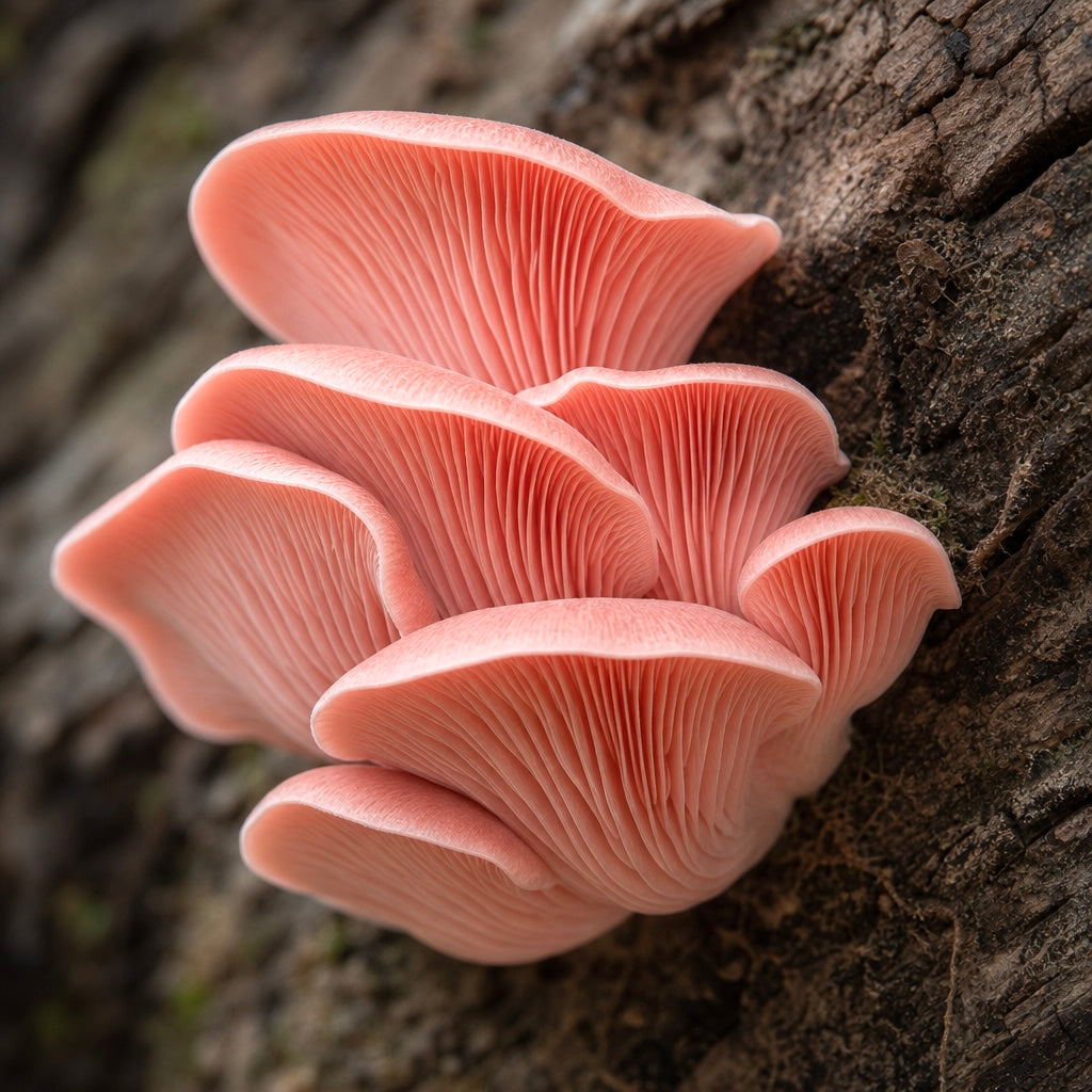 Pink Oyster (Pleurotus Djamor)